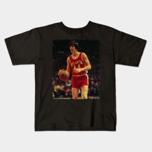 Pete Maravich - Vintage Design Of Basketball Kids T-Shirt